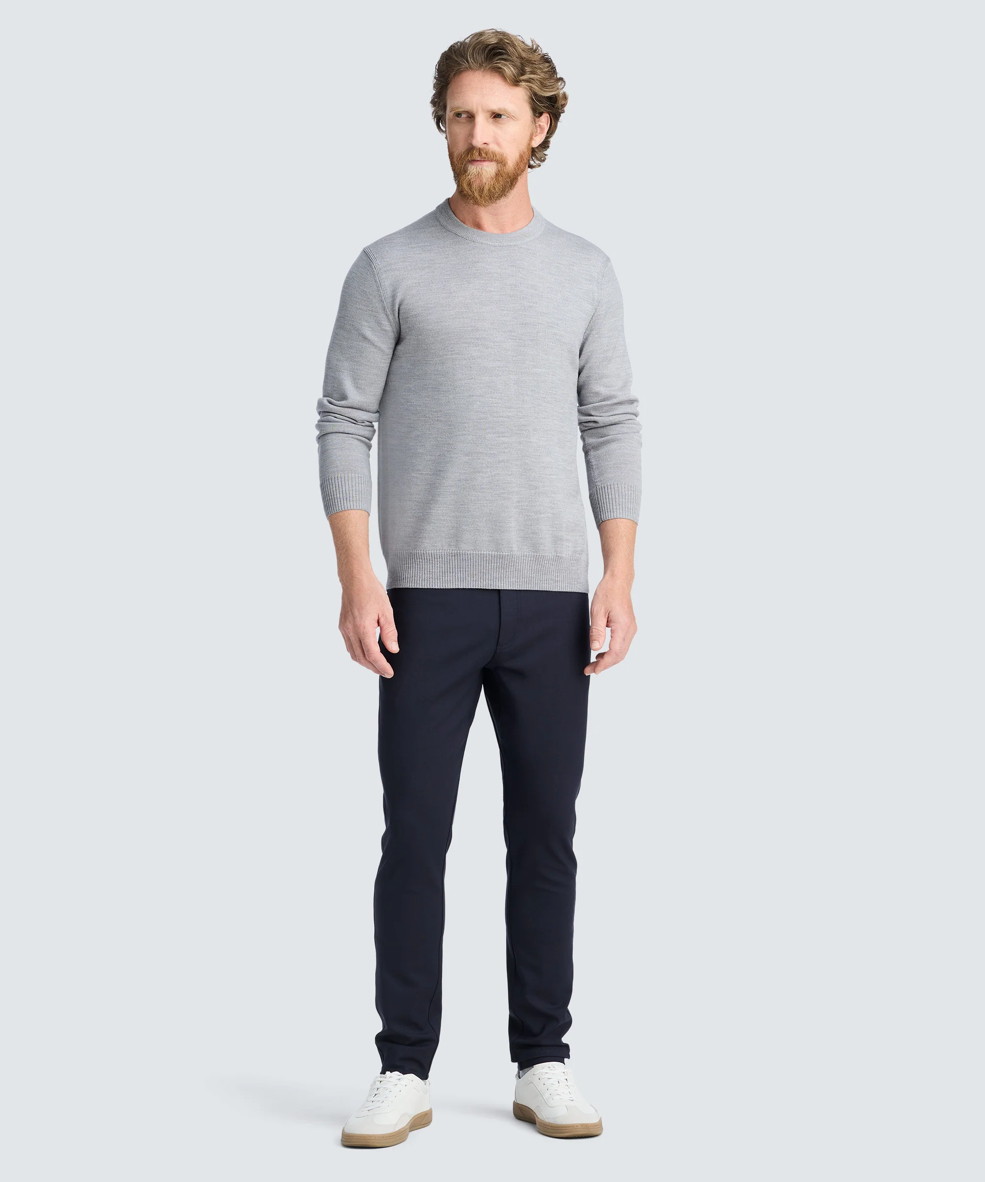 Men's Merino Crew Sweater - Image 14