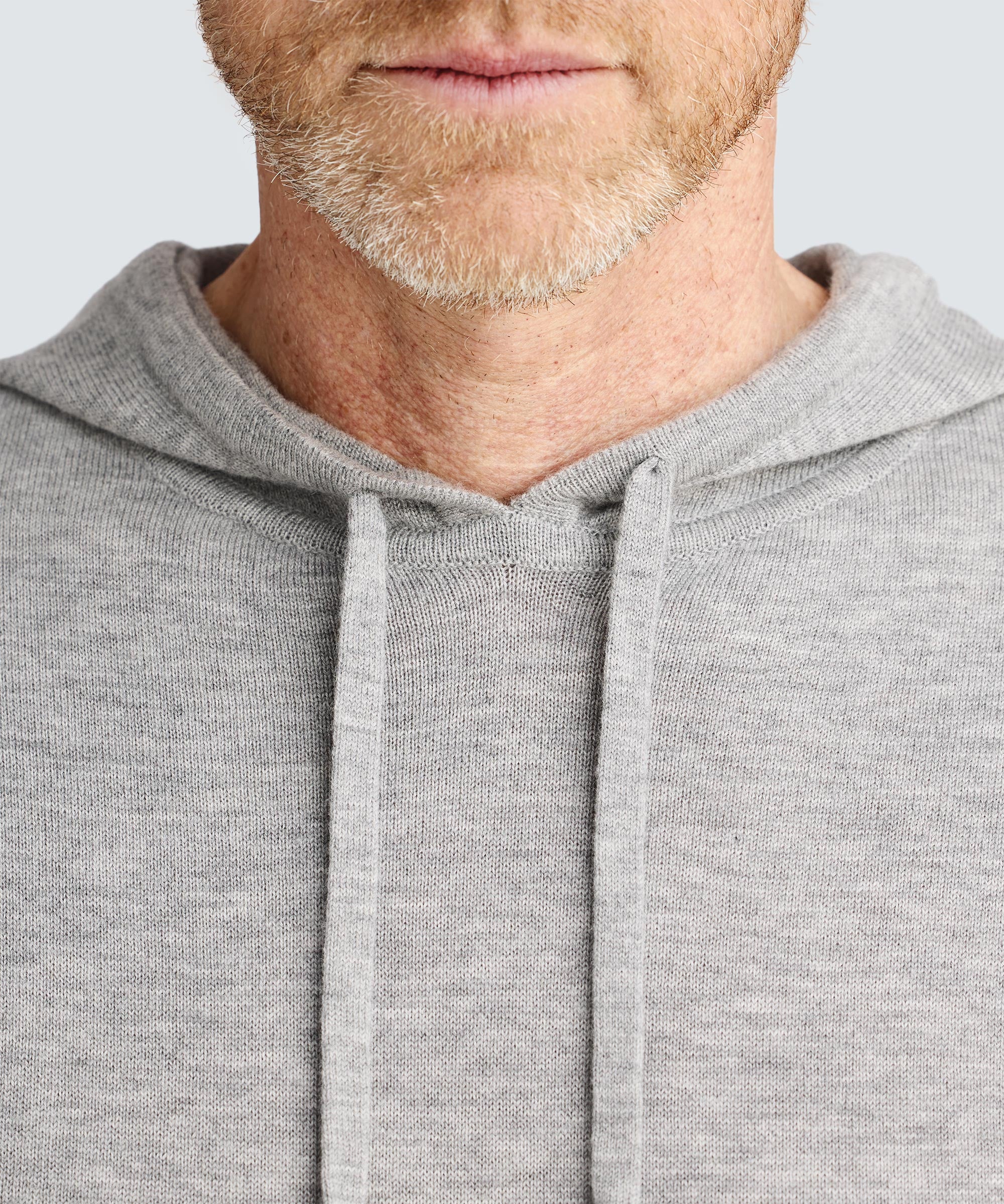 Men’s Merino Knit Pullover Hoodie - Image 3