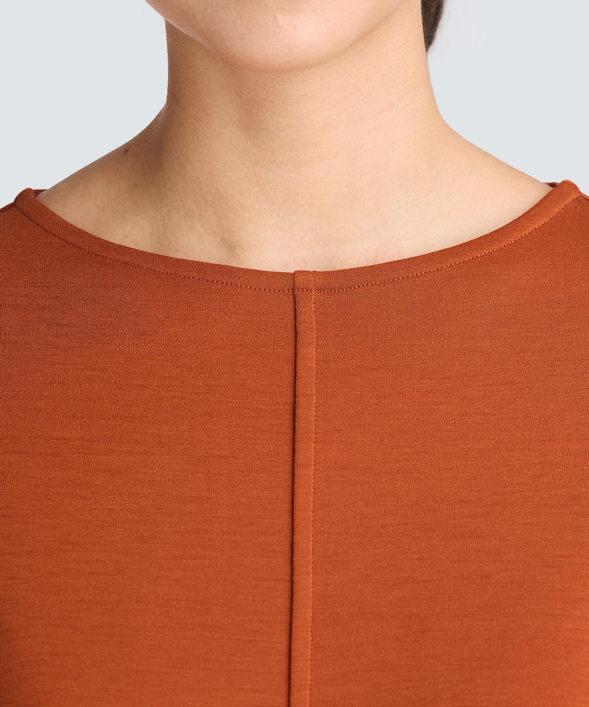 Women's Merino Boatneck T-Shirt Dress - Image 19