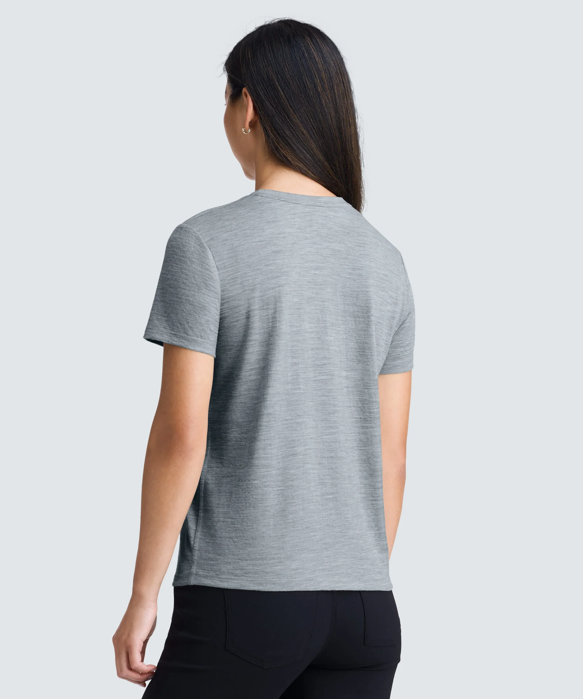 Women's Merino Crew Neck T-Shirt - Image 108