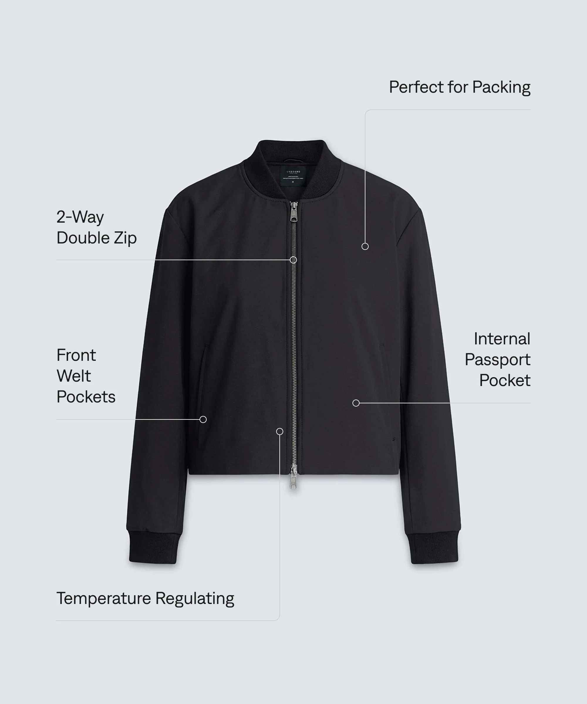 Women’s Merino Transit Bomber - Image 10