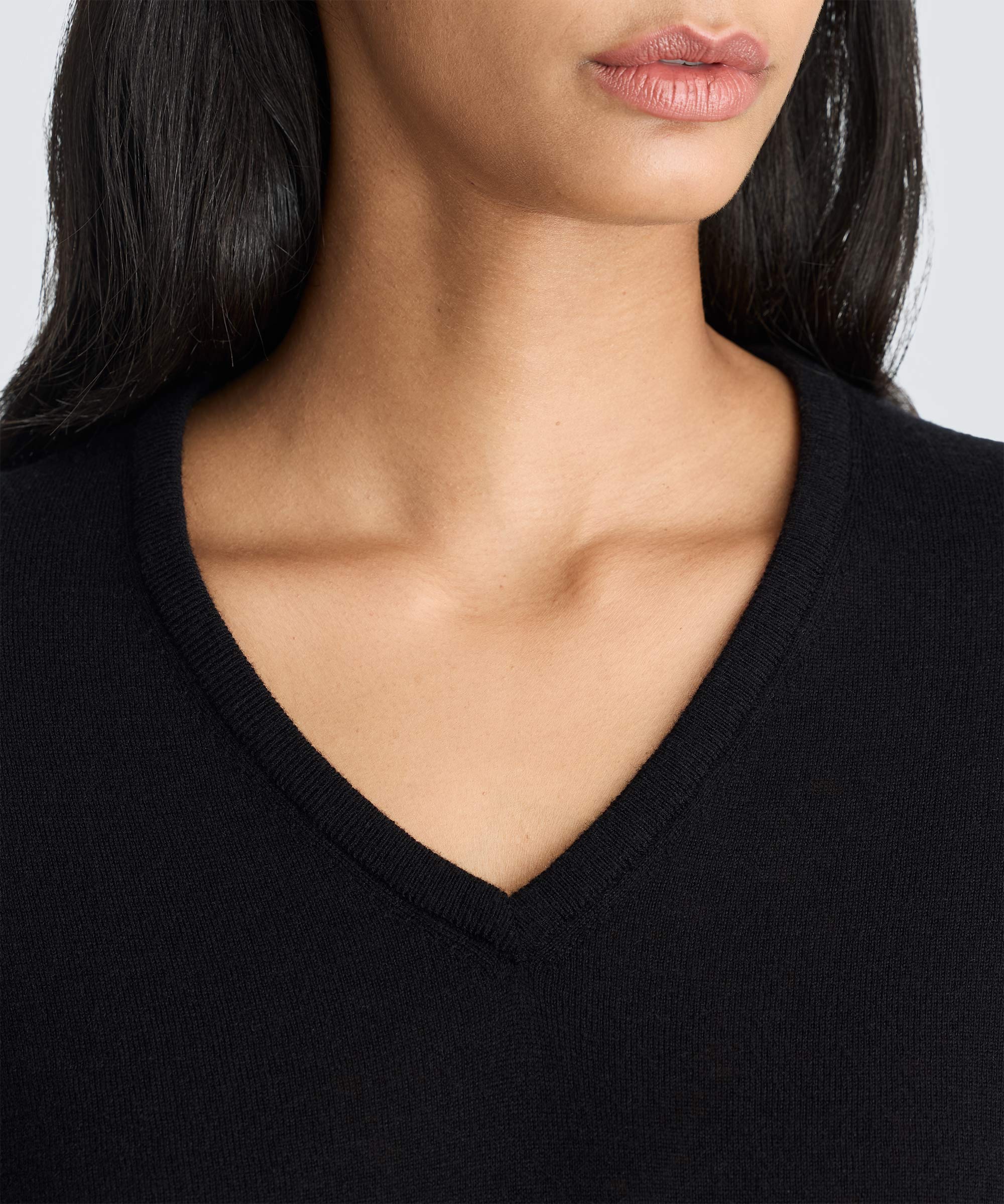 Women's Merino V-Neck Sweater - Image 3
