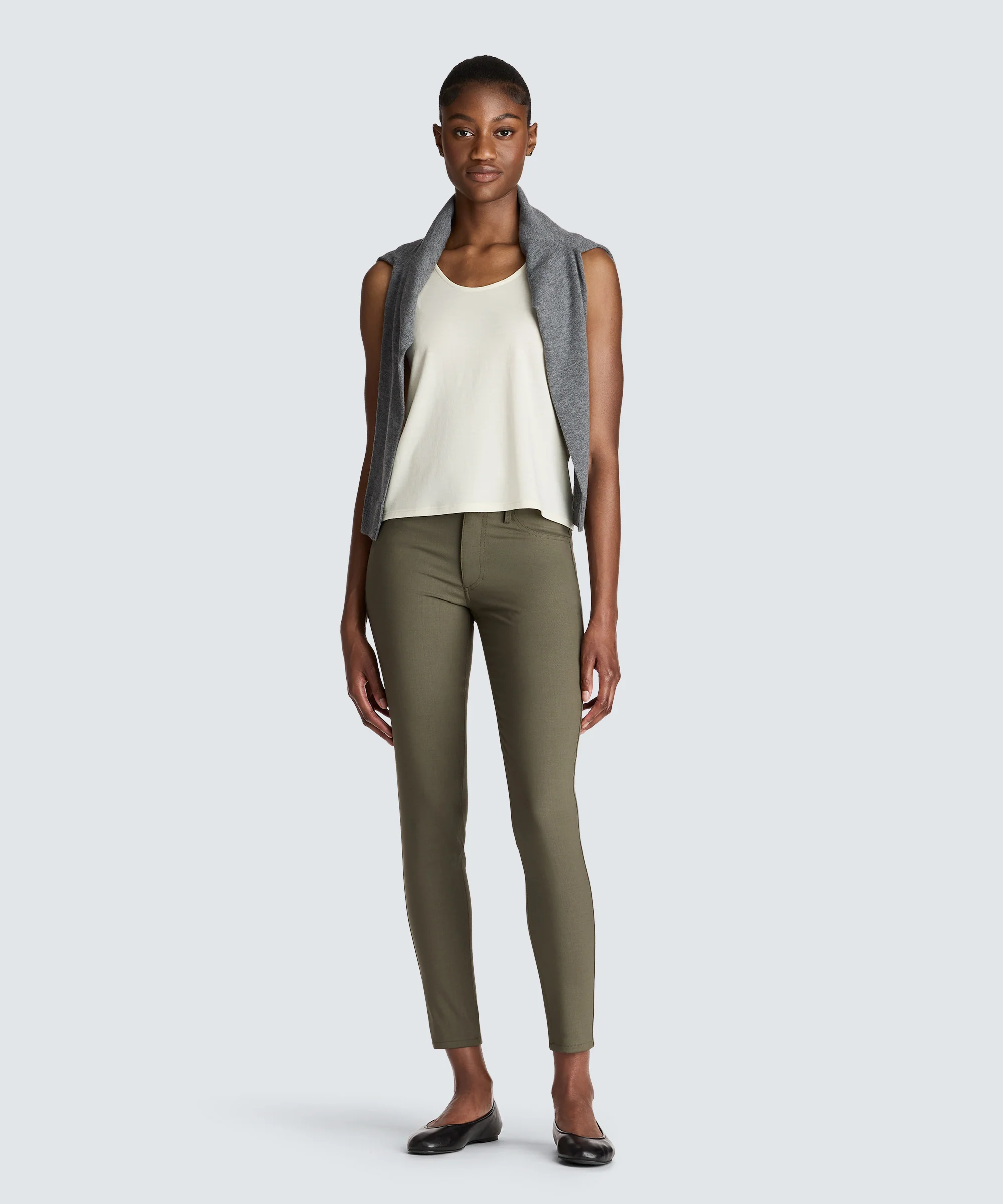 Women's Slim Merino Travel Pants - Image 22