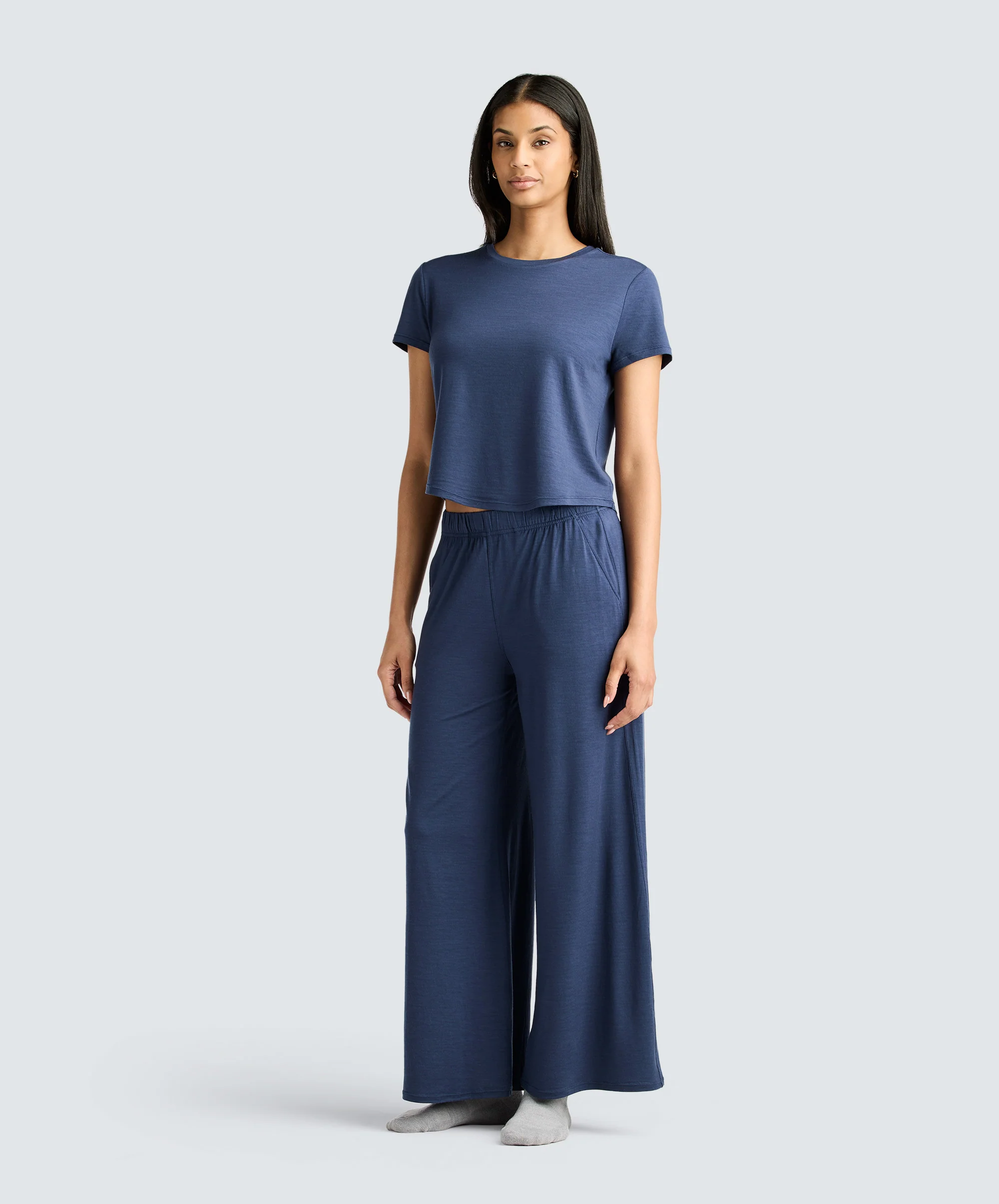 Women's Ultrafine Merino Sleep Bottoms - Image 19
