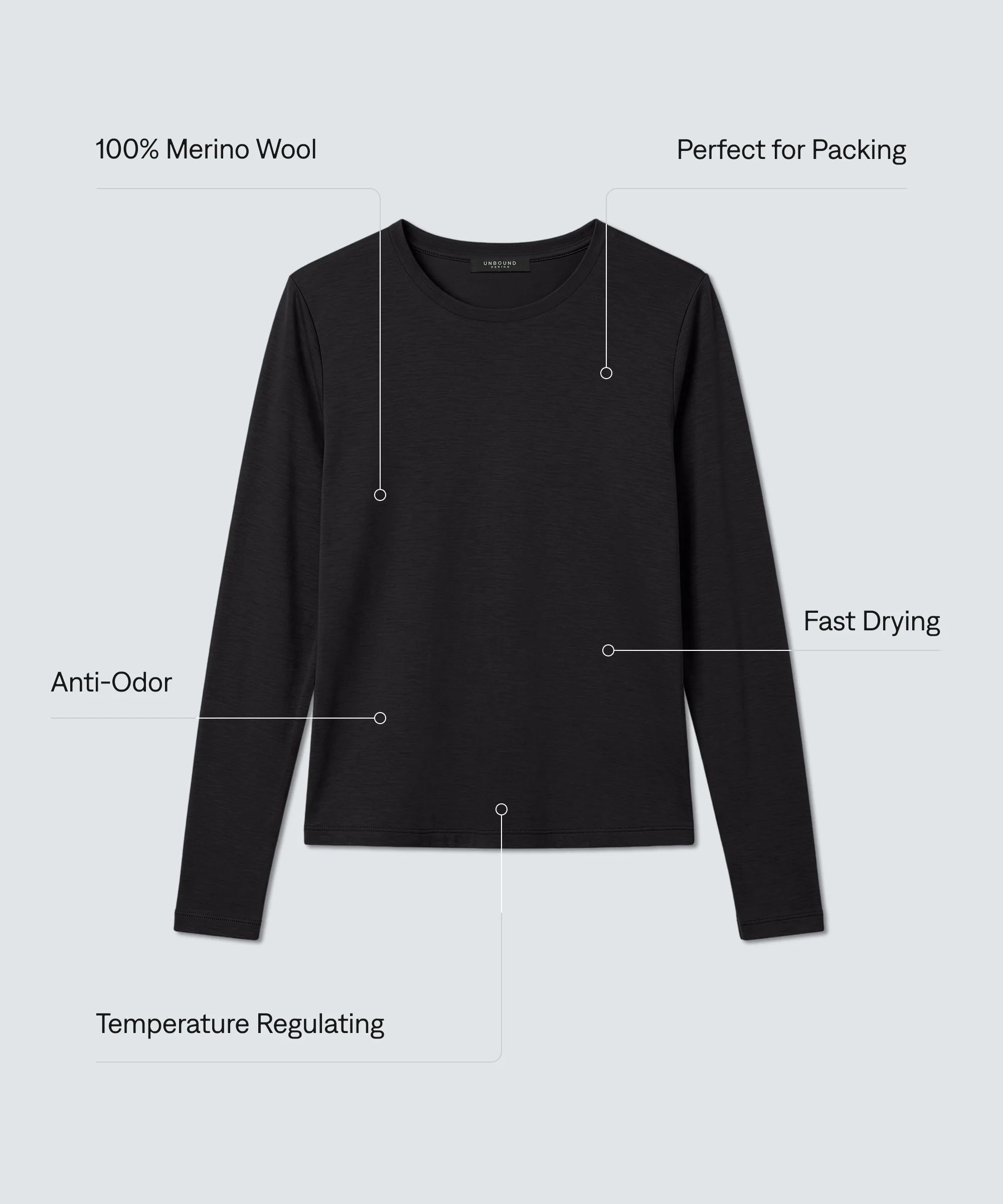 Women's Ultrafine Merino Sleep Longsleeve - Image 19