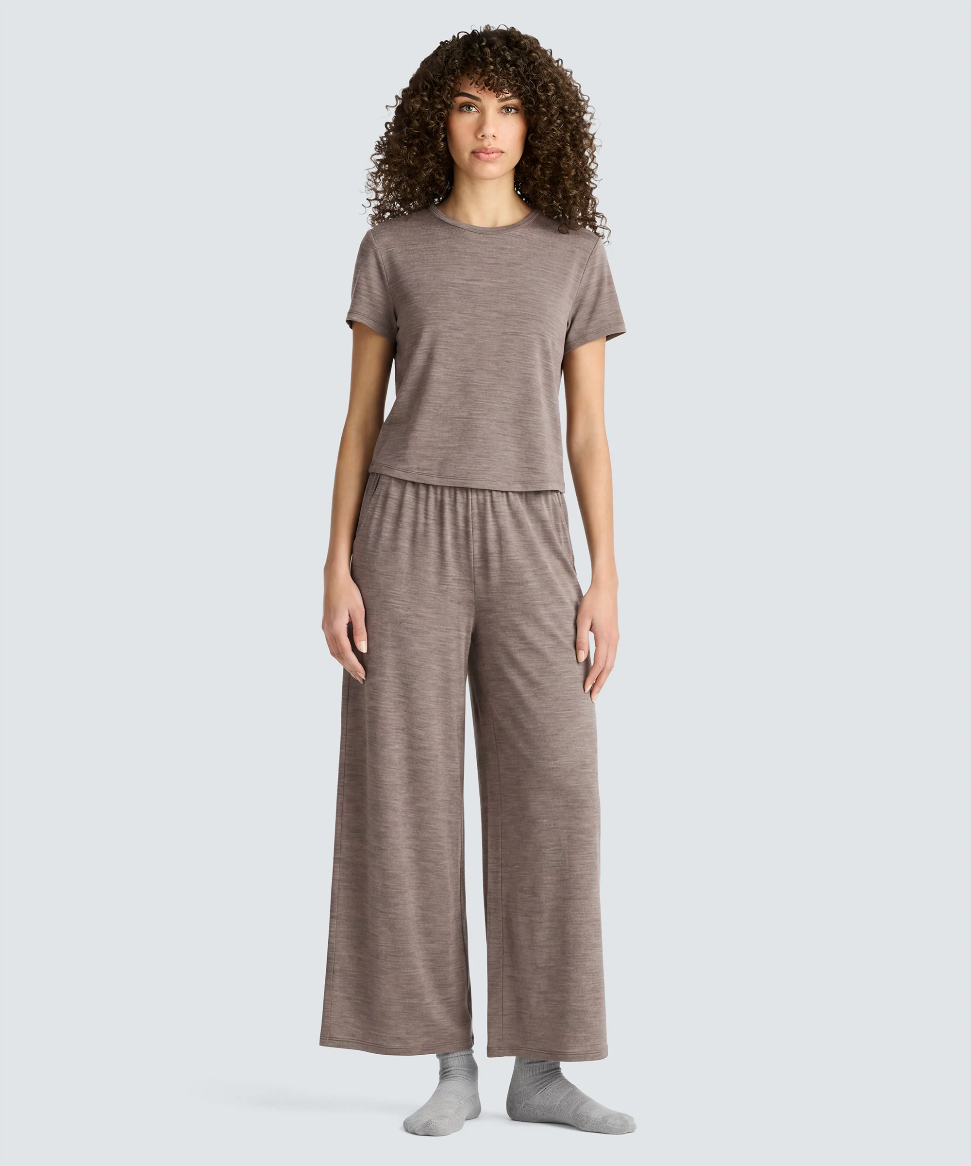 Women's Ultrafine Merino Sleep Top - Image 36